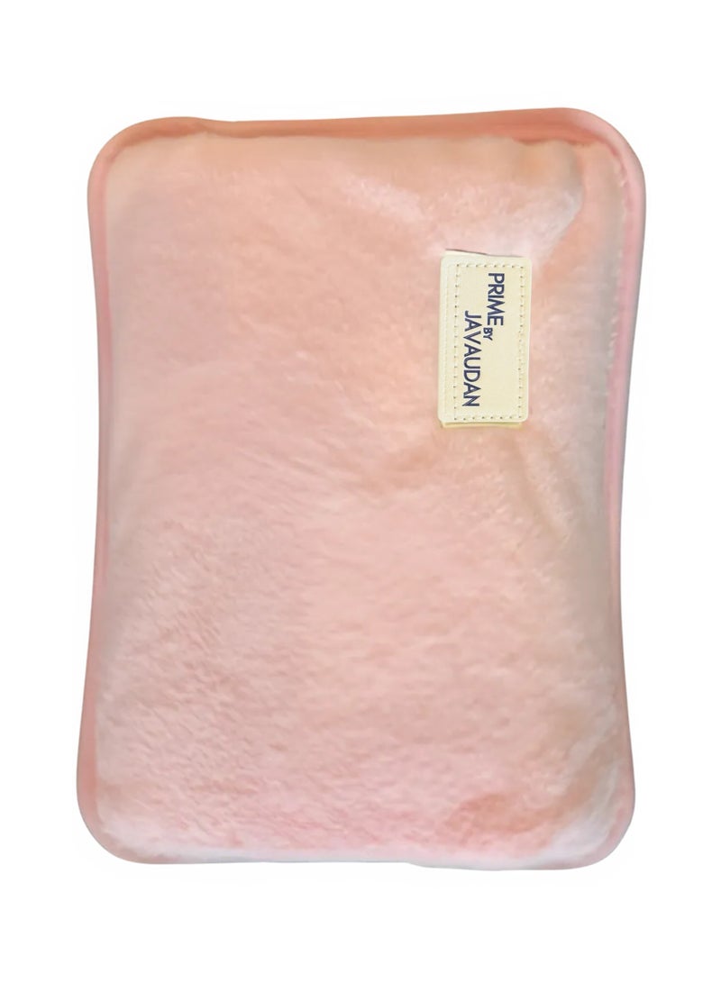 برايم بي جافاودان حقيبة ماء ساخن كهربائية قابلة لإعادة الشحن مع غطاء من الصوف لتخفيف آلام التشنجات والرقبة والكتفين وحقيبة العلاج الساخن وتدفئة اليدين والقدمين - Image 4